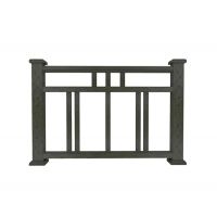 Ограждение из ДПК Г1 черный