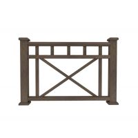 Ограждение из ДПК Д1 коричневый Ограждение из ДПК Д1 коричневый