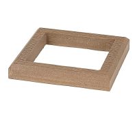 Рамка ДПК для столба 100x100 Орех Рамка ДПК для столба 100x100 Орех