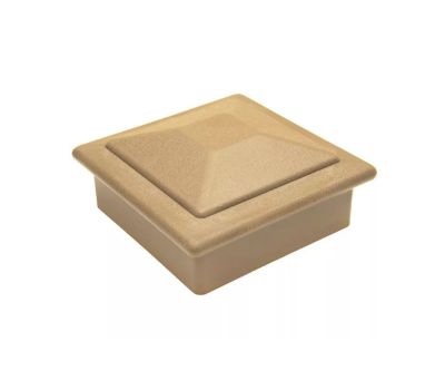 Крышка верхняя ПВХ для столба 125х125 Орех от производителя Deckart (Россия) по цене 295 р Крышка верхняя ПВХ для столба 125х125 Орех от производителя Deckart (Россия) по цене 295 р