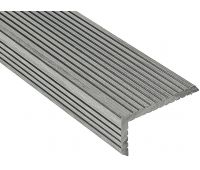 Уголок из ДПК 70х35 Серый Уголок из ДПК 70х35 Серый