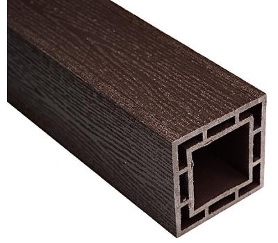Столб из ДПК WOOD Шоколад от производителя Faynag по цене 1 485 р Столб из ДПК WOOD Шоколад от производителя Faynag по цене 1 485 р