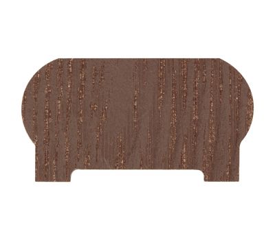 Заглушка торцевая для перил ДПК 95х50 Шоколад от производителя Faynag по цене 385 р Заглушка торцевая для перил ДПК 95х50 Шоколад от производителя Faynag по цене 385 р