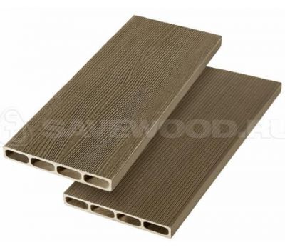 Грядочная доска ДПК с 3D-текстурой SW Rubus Тик от производителя  Savewood по цене 752 р