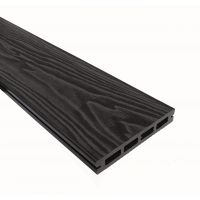 Террасная доска Смарт 3D Пустотелая с пазом Черное дерево Террасная доска Смарт 3D Пустотелая с пазом Черное дерево