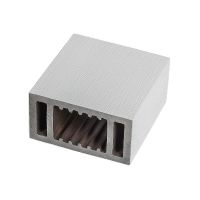 Перила нижнее 100х50 Extrusion Белый Перила нижнее 100х50 Extrusion Белый