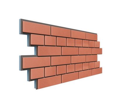 Фасадная термопанель Кирпич 20 мм -  Красный от производителя  Доломит по цене 980 р