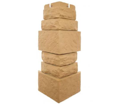 Угол наружный Фасадная плитка Златолит от производителя  Альта-профиль по цене 681 р