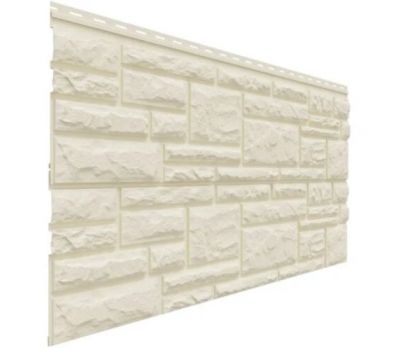 Цокольный сайдинг коллекция Rockvin - Слоновая кость от производителя  Доломит по цене 598 р