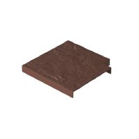 Угловая накладка бордюра Земляной