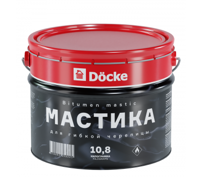 Мастика кровельная 10л от производителя  Docke по цене 3 800 р