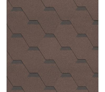 Гибкая черепица Однослойная Классик, коллекция Самба – Янтарь от производителя  Shinglas по цене 814 р