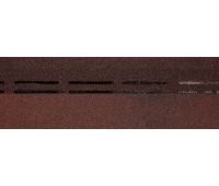 Коньково-карнизная черепица PIE STANDARD - Красный