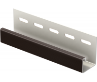 J-планка к Софиту PRO Тёмно коричневый J-планка к Софиту PRO Тёмно коричневый