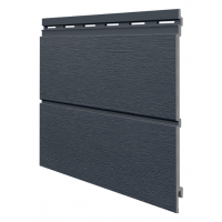 Виниловый сайдинг панель двойная Kerrafront Modern Wood - Anthracite Виниловый сайдинг панель двойная Kerrafront Modern Wood - Anthracite